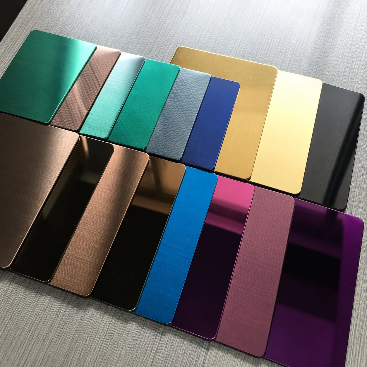 Coloured stainless steel sheet suppliers in India