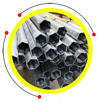DIN 1.4306 hexagonal pipes