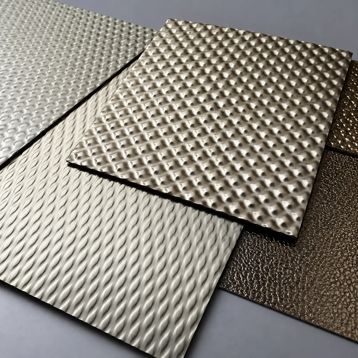 Embossed stainless steel sheet supplier in India