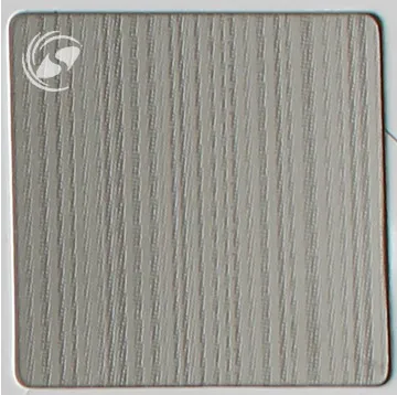 Pattern Grey Nickel Elegant Etched