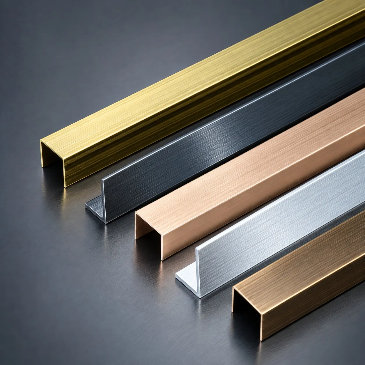PVD coated stainless steel profiles manufacturer in India