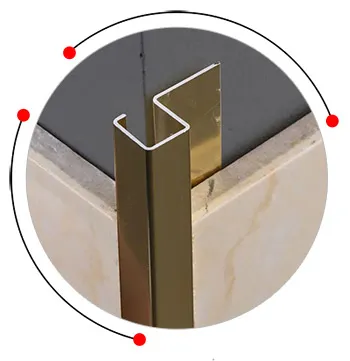 SS floor transition profile