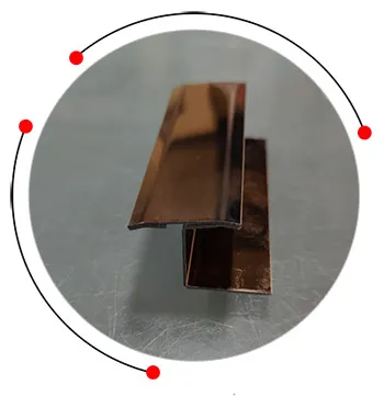 SS tile transition profile