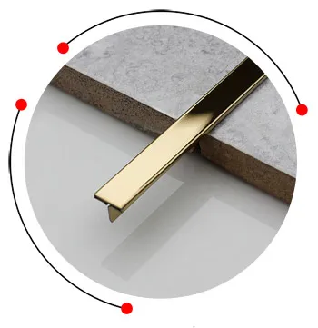 SS tile trim
