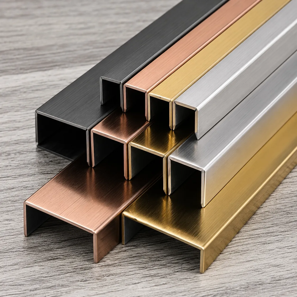 Stainless steel decorative U profile manufacturer in India