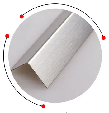 Stainless steel L shape profile