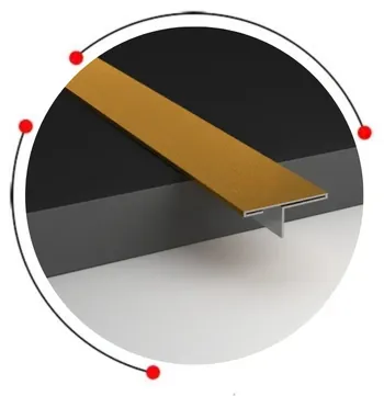 Stainless steel T profile