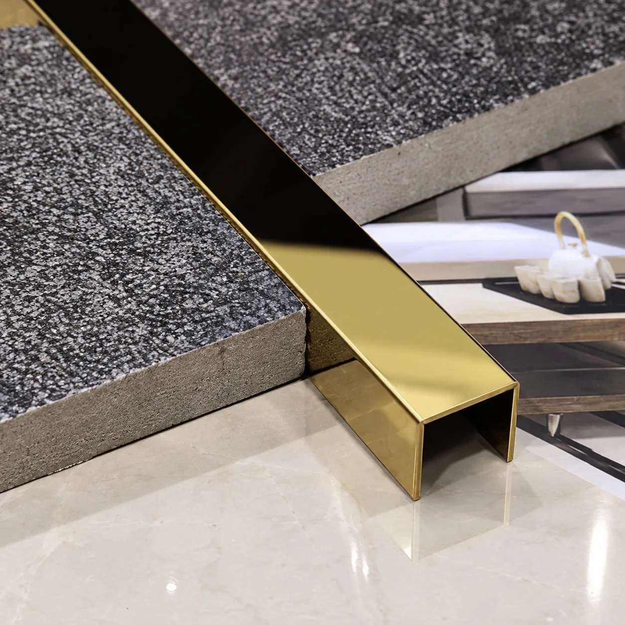 Titanium coated stainless steel profiles manufacturer in India